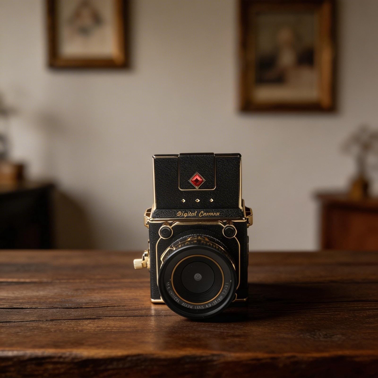Fotocamera digitale retrò 4K 54MP Vlogging Cam, autofocus compatto per mini fotocamera, fotografia portatile di viaggio per principianti e studenti ()