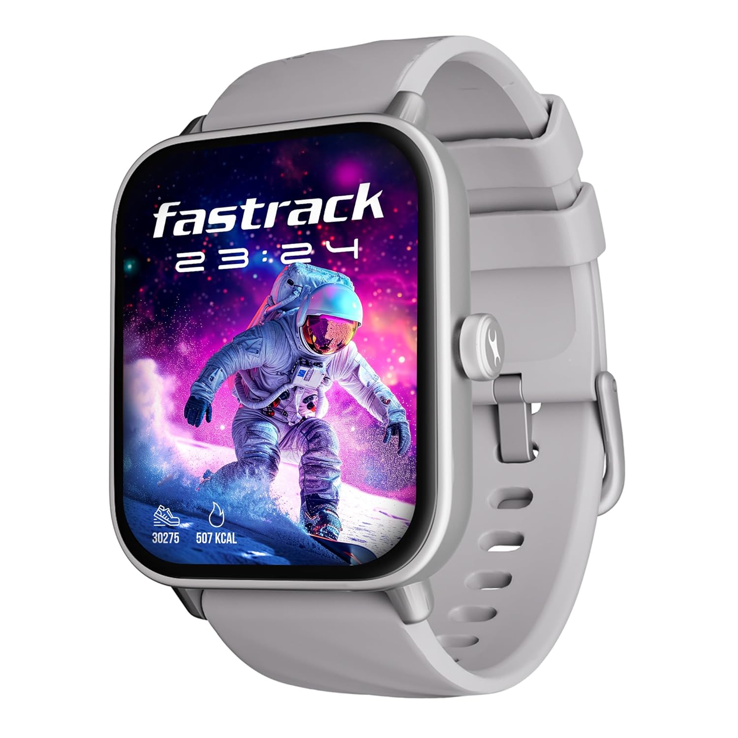 Fastrack Limitless Glide X 1.83″ Smart Watch with Ultra UV HD Display, SpO2, Heart Rate & Sleep Tracking, Bluetooth Calling, 100+ Sports Modes, 5-Day Battery, Smartwatch for Men & Women (Grey)