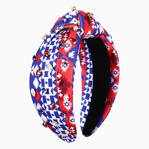 Miniatura 6 de Diadema anudada de vaquera occidental para mujer (estilo A)