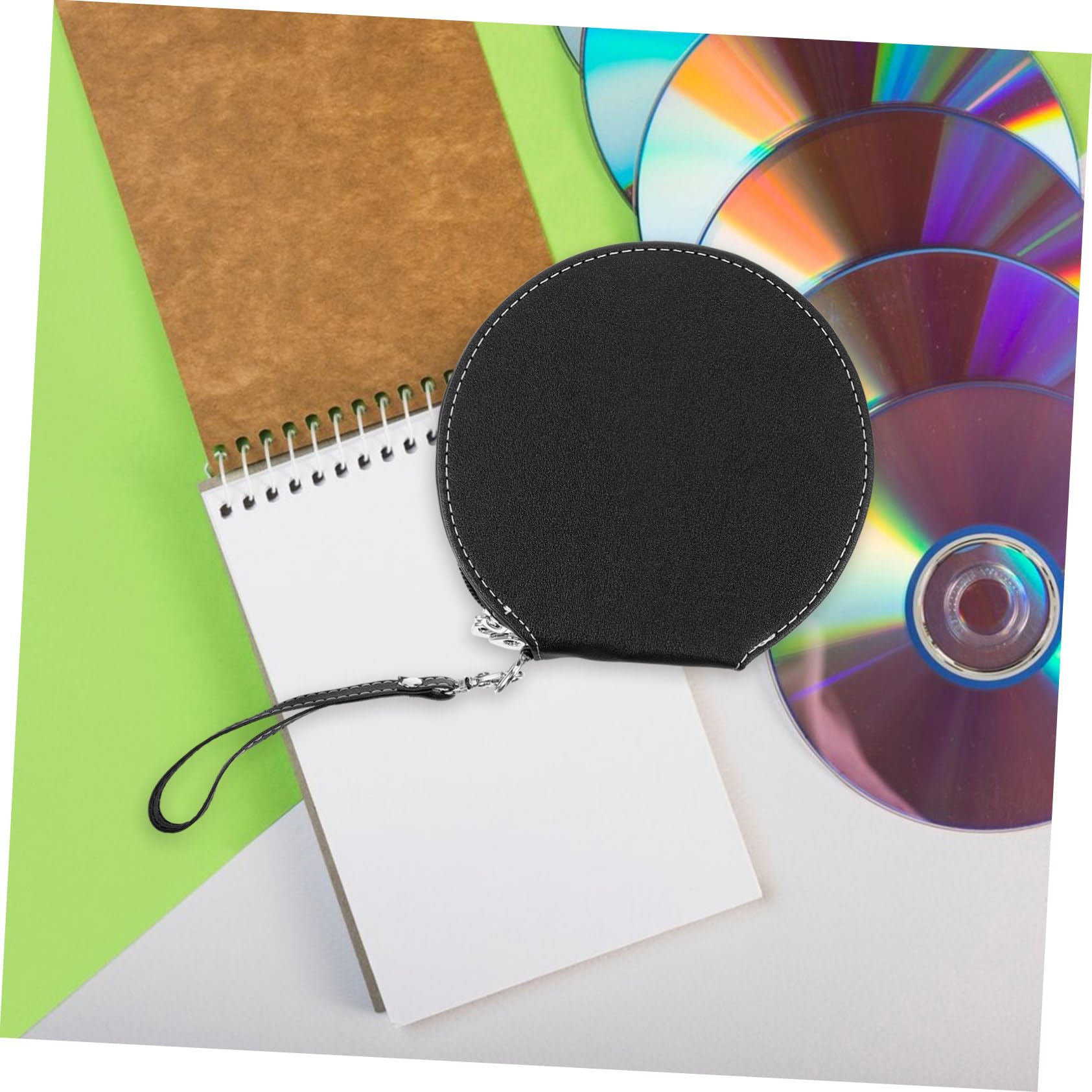 Mobestech 5 Sztuk Samochodów CD Pakiet Dvd Futerał Do Przechowywania Torba Na Płyty CD Torba Do Przechowywania Przenośna Torba Na CD Dvd Przypadku CD Uchwyt Na Etui Na Dvd Torba Na CD Etui