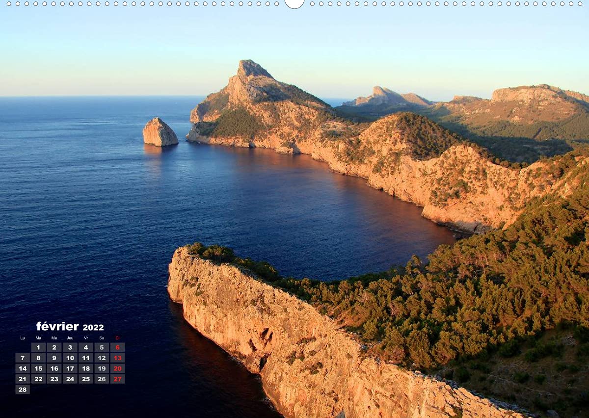 Rivages pittoresques (Premium, hochwertiger DIN A2 Wandkalender 2022, Kunstdruck in Hochglanz): Découvrez les rivages pittoresques de la Grèce, de ... du Portugal. (Calendrier mensuel, 14 Pages )