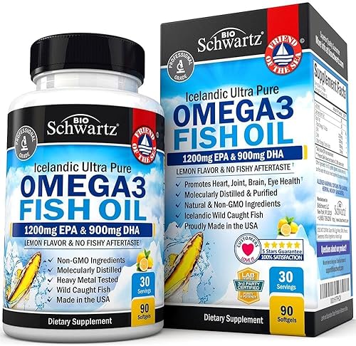 Miniatura 6 de Bisglicinato de magnesio 180 unidades + aceite de pescado Omega 3 paquete de 90 unidades