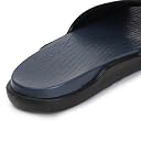 Speedo Men's Dual Colour Slides - USA Charcoal & Black gallery image