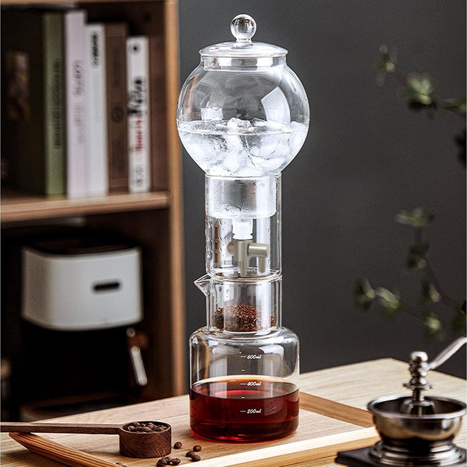 キッチン用品 Gugrida 600ml コーヒーサーバー ドリップコーヒーサーバー ハンドドリップコーヒーサーバー 耐熱、耐寒性 高ホウ素シリカガラス材 | Gugrida 600ml コーヒーサーバー ドリップコーヒーサーバー