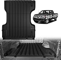 Vista 36 de TripleAliners - Tapete para caja de camioneta (de ejes) de 5 pies, encaje perfecto para pick-up de carga, accesorio de protección de vehículo