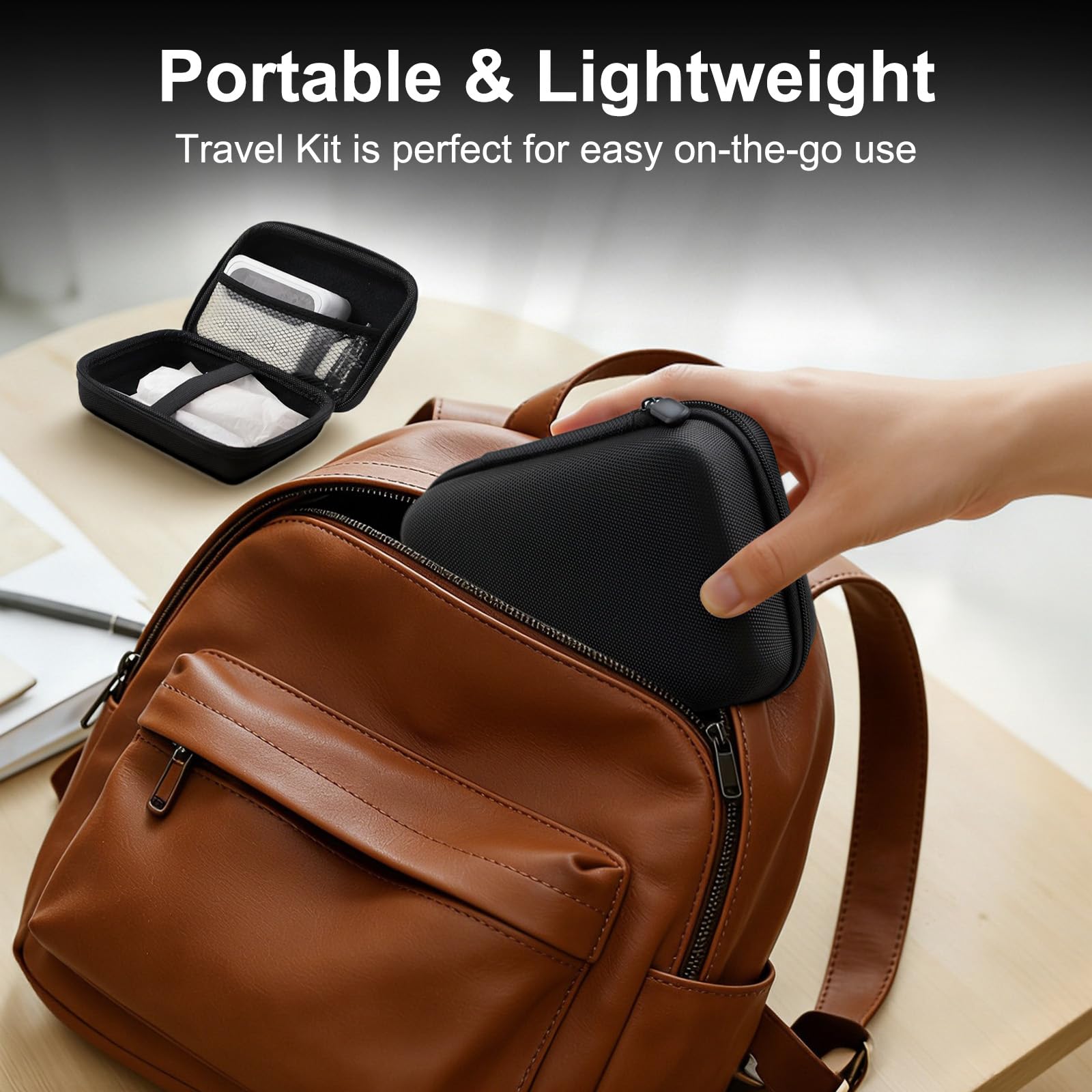 Aspiratore nasale per bambino, kit da viaggio con 9 potenza di aspirazione regolabile, display a LED, luce notturna e funzione calmante per la musica, aspirazione elettrica del naso per neonati