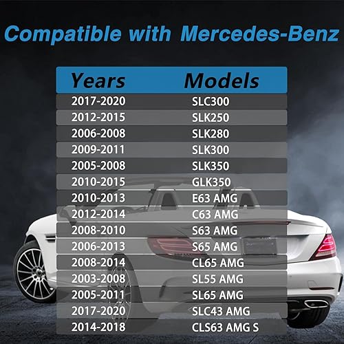 Miniatura 7 de Tapa de llenado de tapa de gasolina para depósito de combustible, compatible con Mercedes-Benz C300 C350 E550 S600 CLS550 CL600 SL500 SL500 S65 AMG