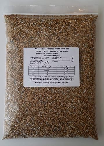 Fertilizante profesional de Plumeria del grado del vivero 4 LB seis meses de liberación lenta Frangipani Plant Food