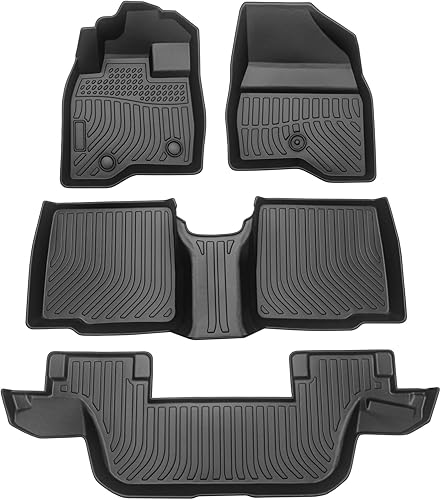Miniatura 16 de Alfombrillas para todas las estaciones para Chevrolet Equinox 2018-2023 y GMC Terrain/Terrain Denali, alfombrillas para Chevrolet Equinox, juego