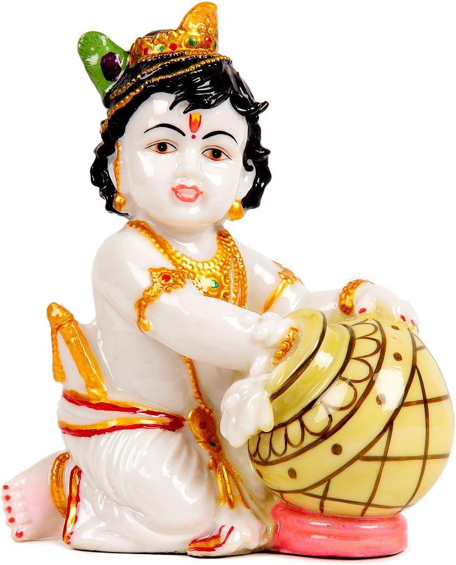 Bal Gopal (Baby Krishna) - 7" Height