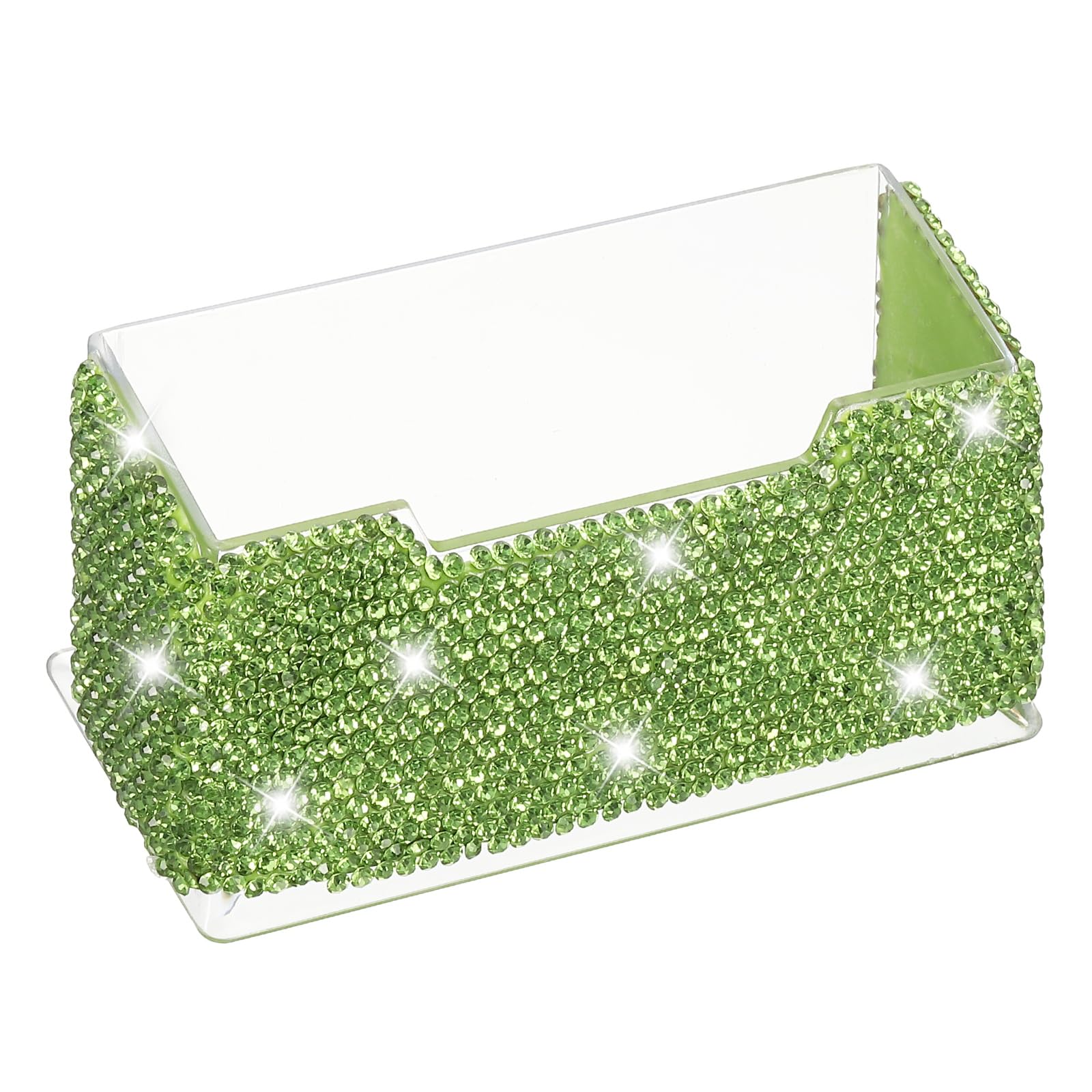 PATIKIL Rhinestone Business Card Holder