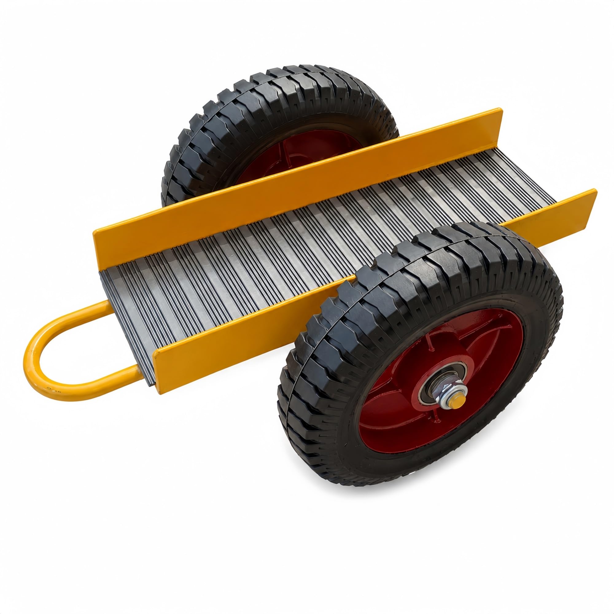 SMDLKVM Two-Wheel Drywall Dolly With Rubber-lined Contact Surface