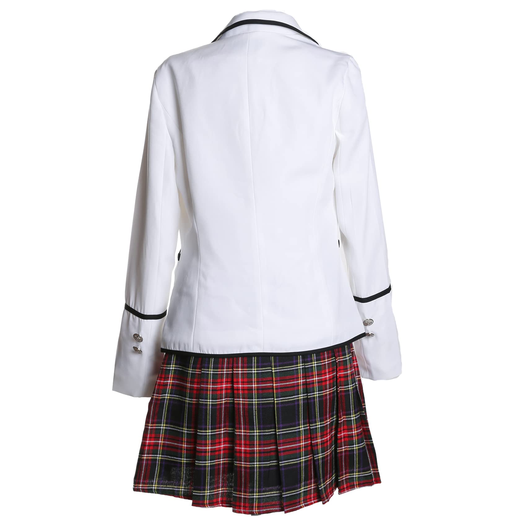 URSFUR Womens British Style Japan School Uniform Sets Cosplay Costume Anime Girl: Small Style 4