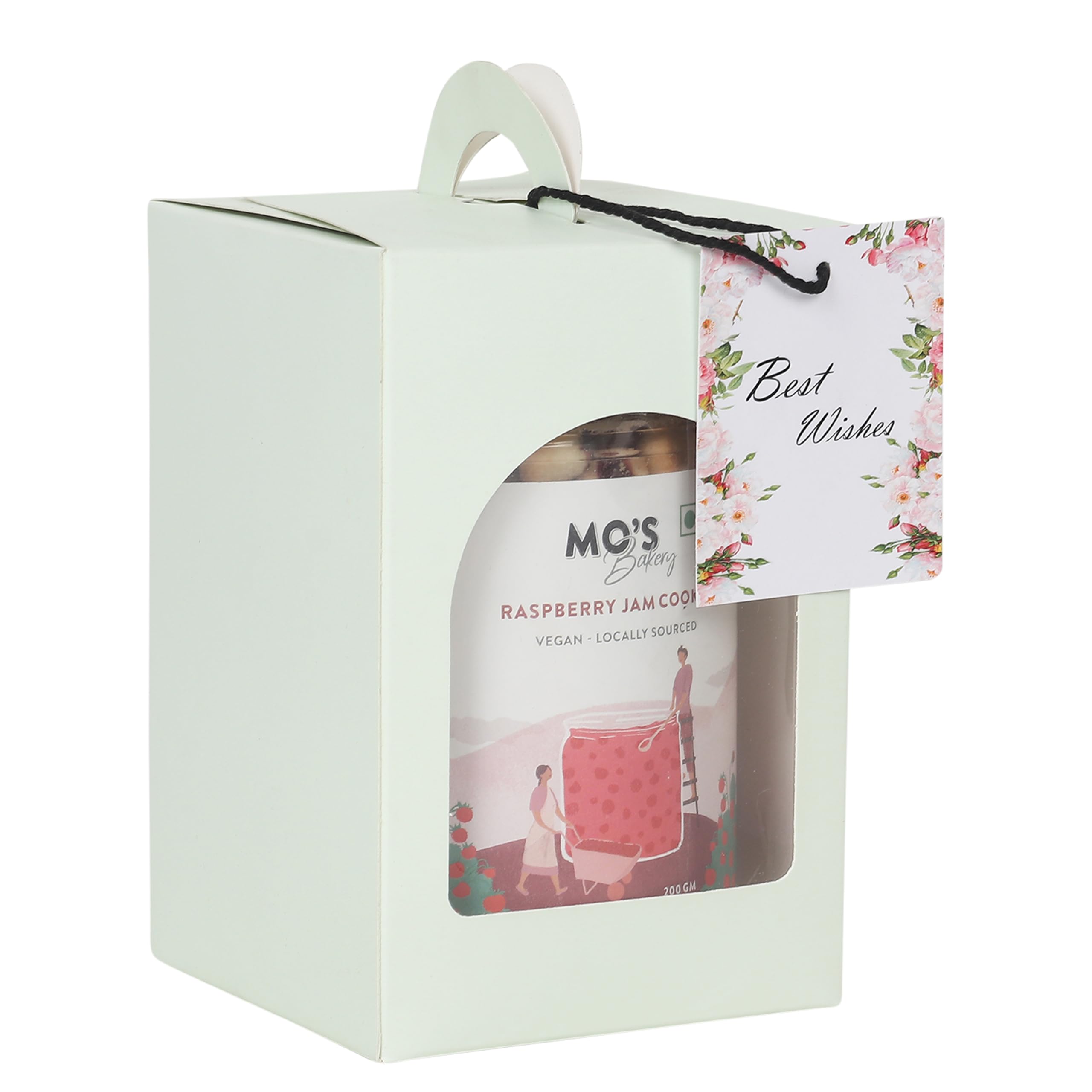 Mos Bakery Cookies Gift Box| Raspberry Cookies I Healthy Snacks|Corporate Gifts | Healthy Gift Box I Premium Gift I Premium Gift Pack | Healthy Cookies (B0CV9JVZ2F) Amazon Price History, Amazon Price Tracker