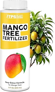 Mango Tree Fertilizer for All Mangoes and Anacardiaceae Trees, Liquid Plant Food 8 oz (250mL)