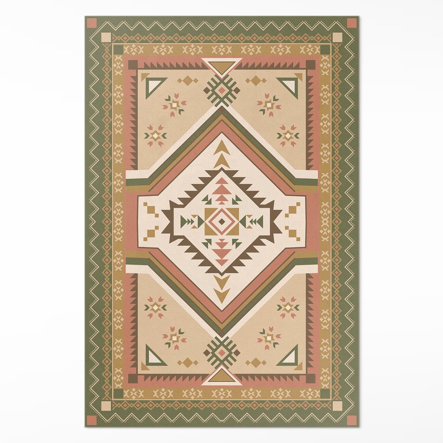 Tapis de cuisine 100x150 en vinyle Floorart idéal pour un salon ou une chambre