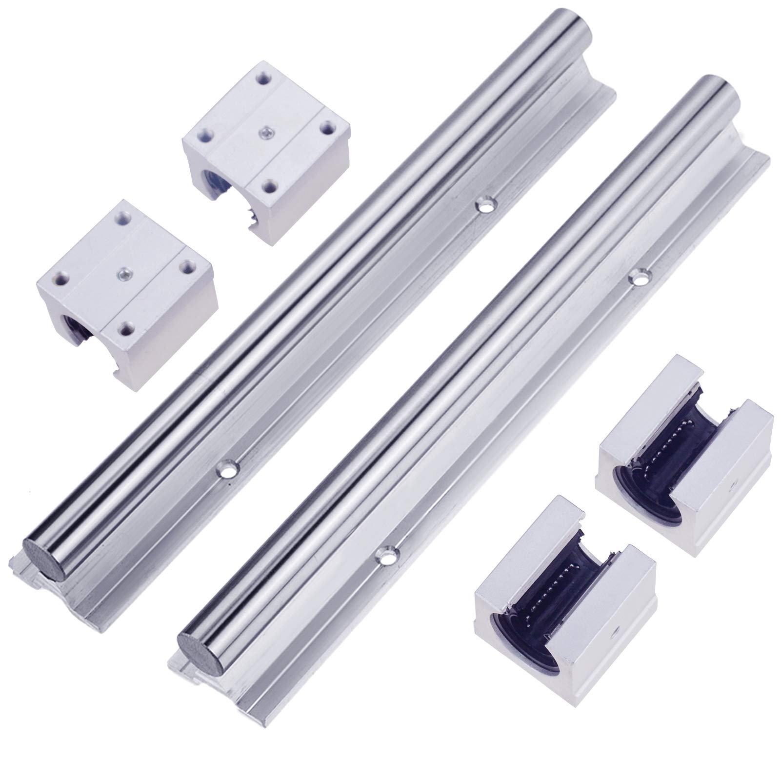 Buy Linear Rail 2PCS SBR16300MM Linear Guide 2 Linear Guide Rails and