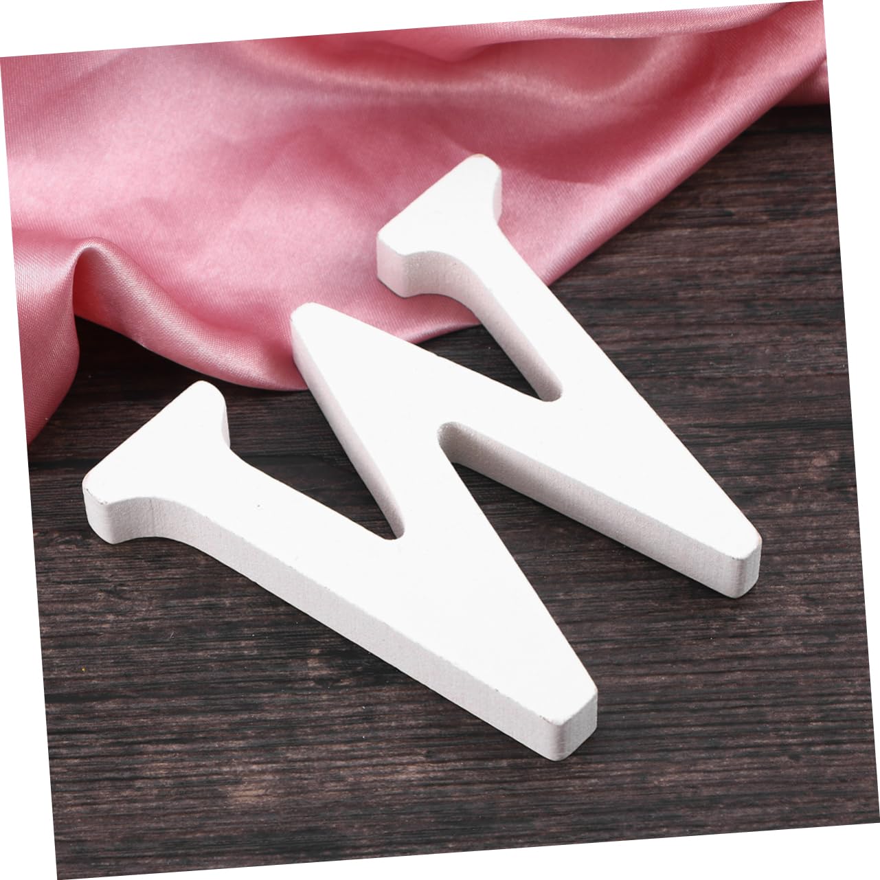 STOBAZA Elegant Letter Ornaments Wooden Decor Nature Style Home Decor Diy Craft