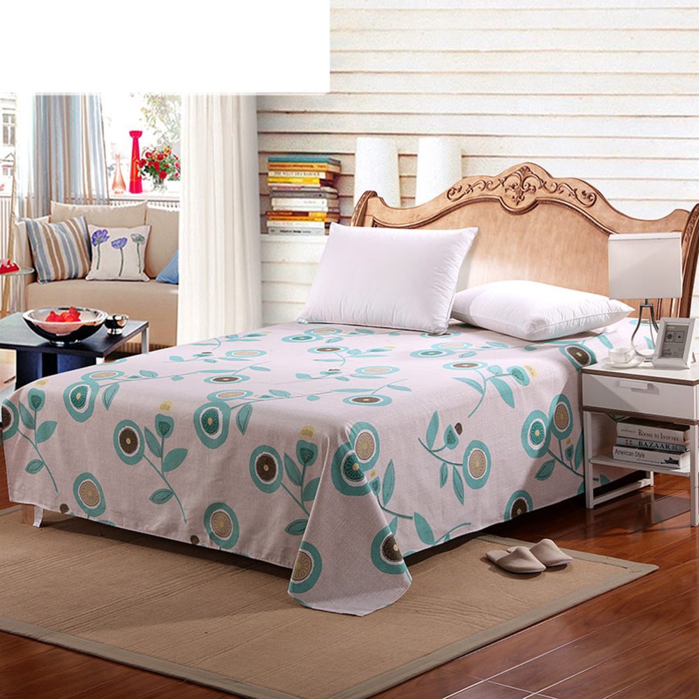 Drap en coton épais 160x240cm pour éliminer la sensation de froid et adoucir votre literie