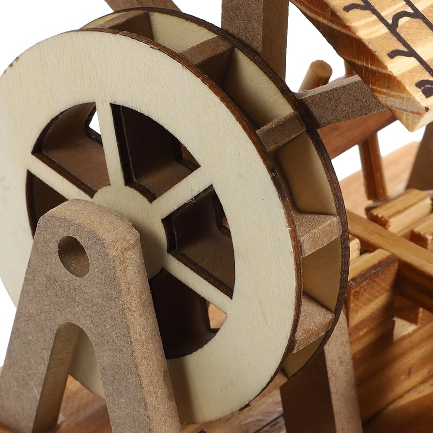 木製 水車デザイン インテリア Amazon.co.jp: 風水ホイール水車風車水装飾品ポンプ付き木製水車