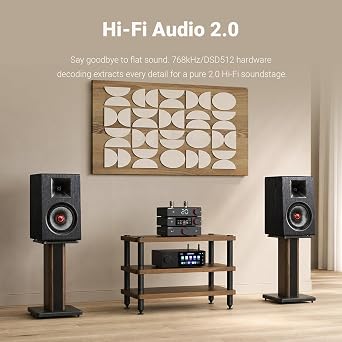AIYIMA D20 Balanced Audio DAC,Dual ES9039Q2M AK4493S Pure Desktop Decoder