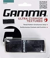 GAMMA Sports Ultra Cushion Tennis Racquet Grips - Contoured Textured Replacement Overgrips for Comfort & Control
