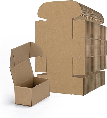 Vista 28 de RLAVBL Juego de cajas de envío de 12x9x2, paquete de 25, caja de cartón corrugado blanca para embalaje, envío postal, negocio