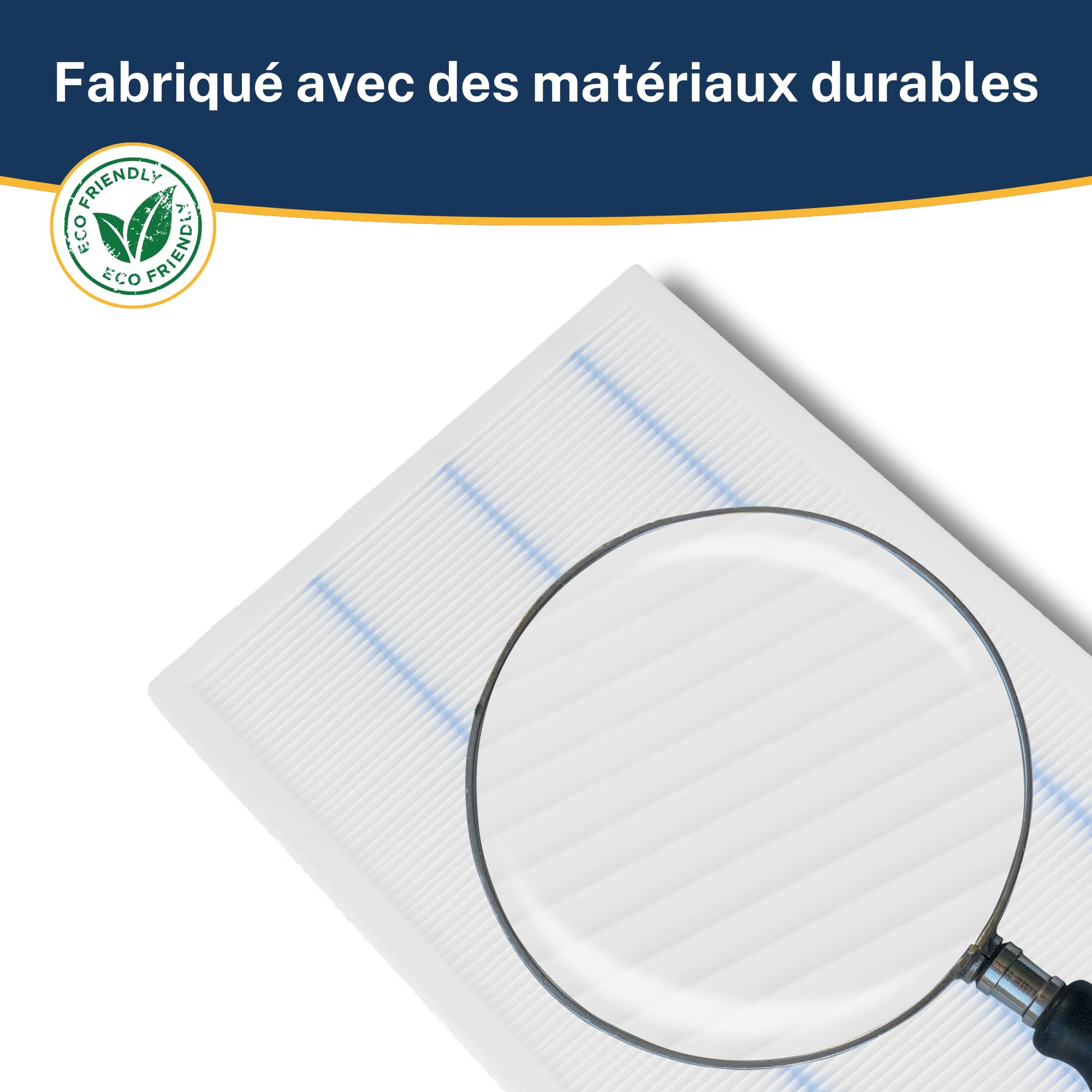 Tops Lot de 3 filtres F7 miniplis - Compatibles Atlantic Duolix Max & Duolix Max Hygro - Filtration haute performance ISO ePM1 70%