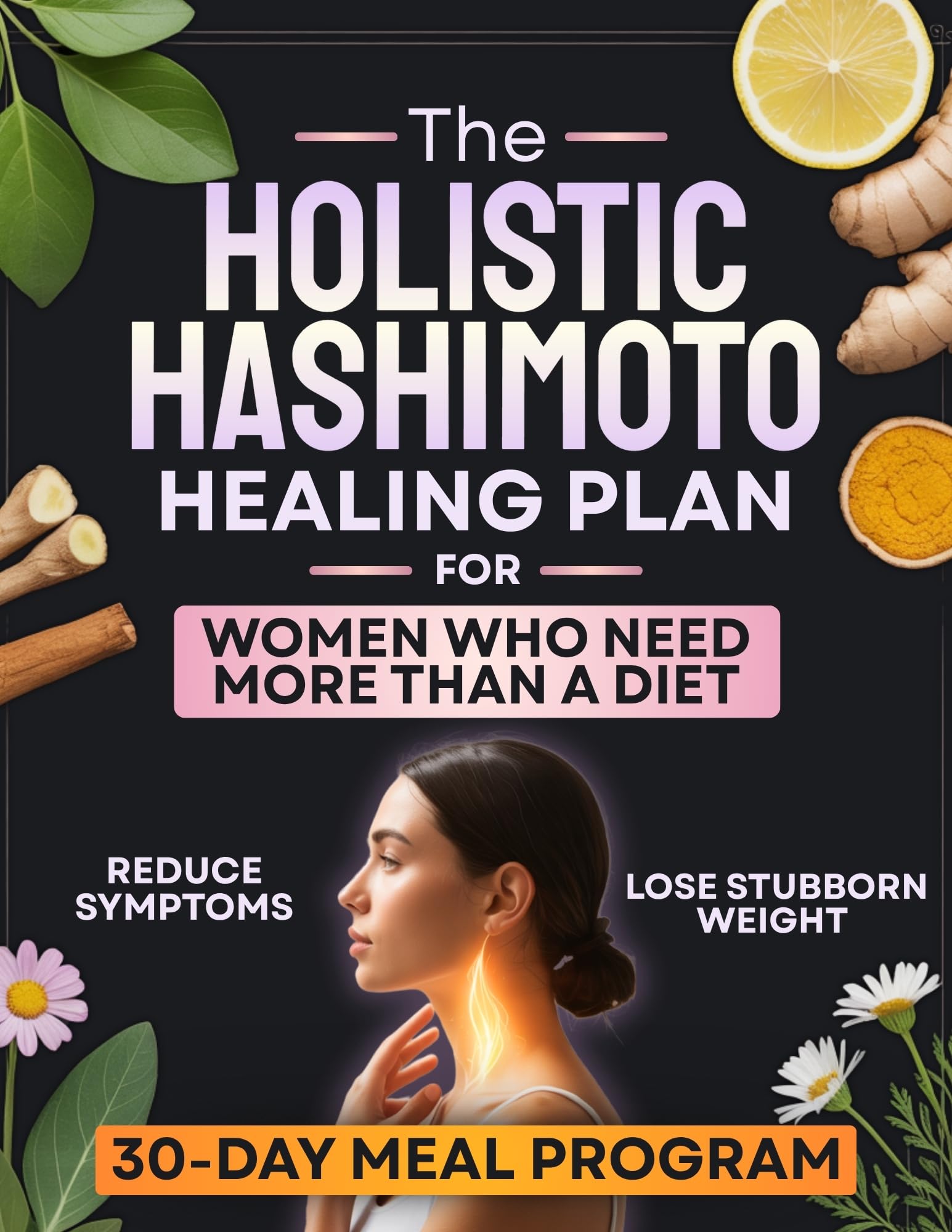 The Holistic Hashimoto Healing Plan for Women Who Need More Than a Diet: A Complete 30-Day Program to Reduce Symptoms, Boost Energy, and Lose Stubborn Weight with Simple Meals and Daily Habits
