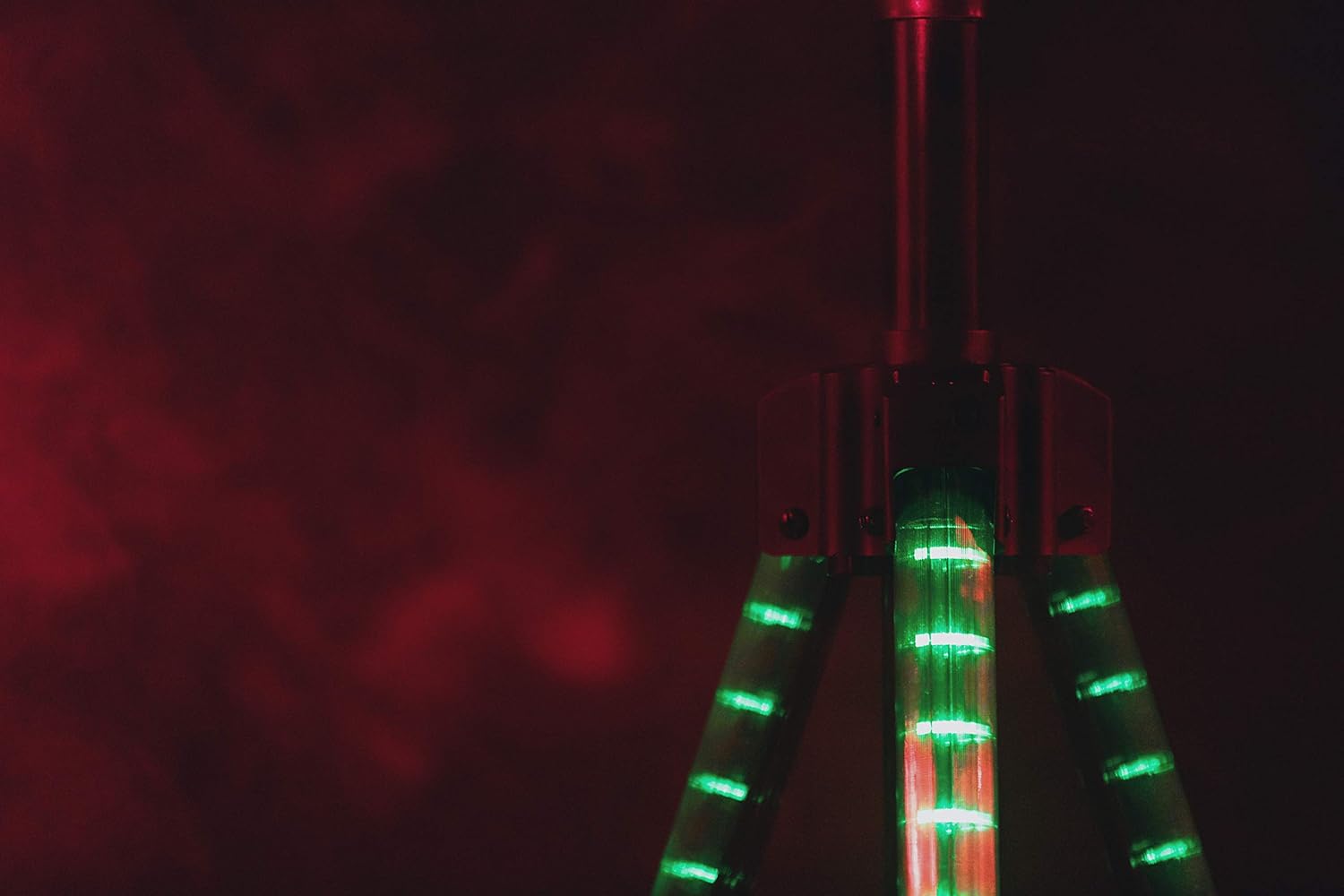 Gemini Sound STL-100 Professional Heavy Duty Speaker Stand with Synced LED Lighting, Black