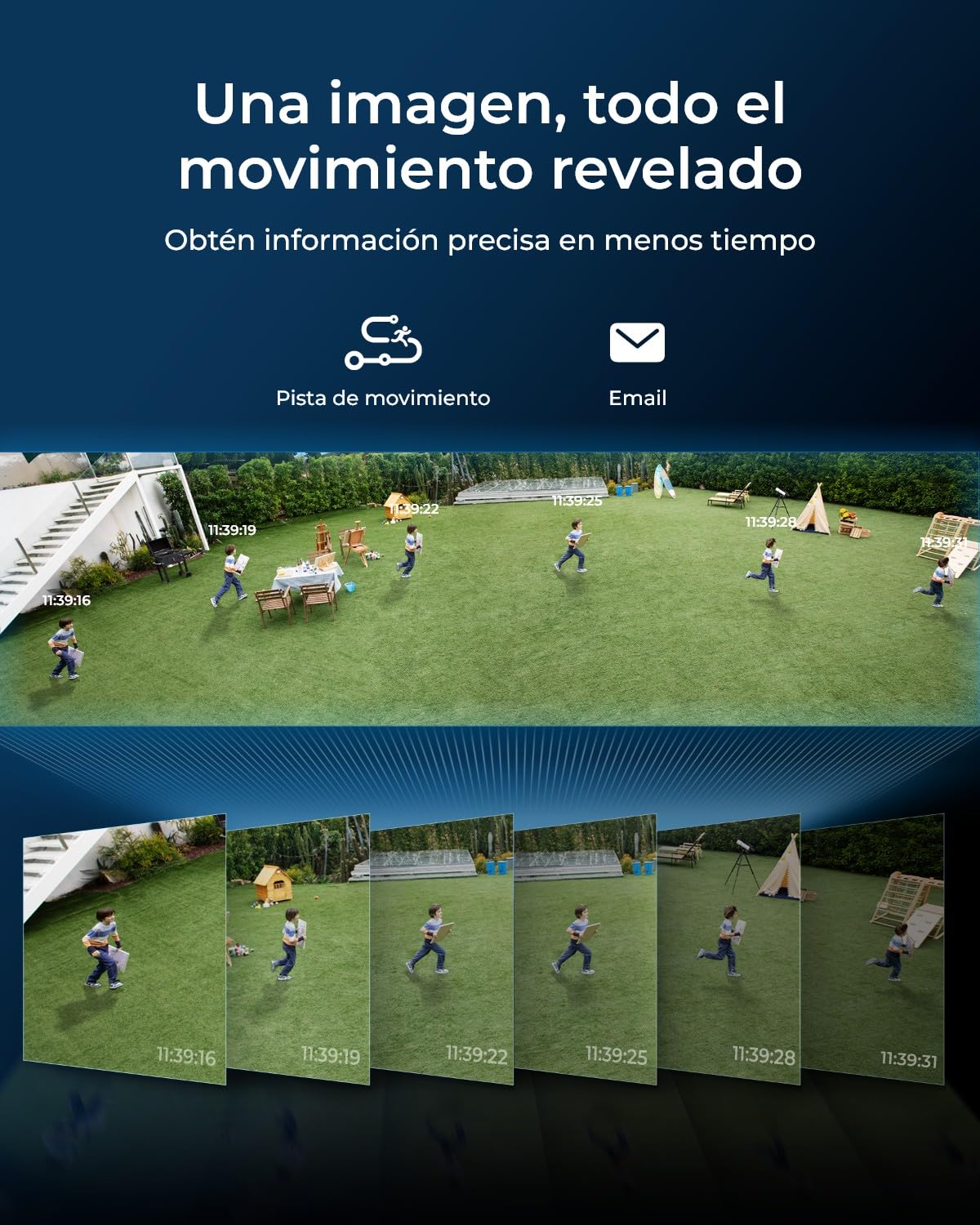 Reolink Cámara Duo 3 PoE: Doble Lente UHD de 16MP, panorámica 180°, Seguimiento de Movimiento, visión Nocturna a Color, detección de Personas/vehículos/Animales, Audio bidireccional, grabación 24/7