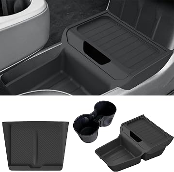 TOPABYTE 3PCS Center Console Organizer for Tesla Model Y Juniper Standard