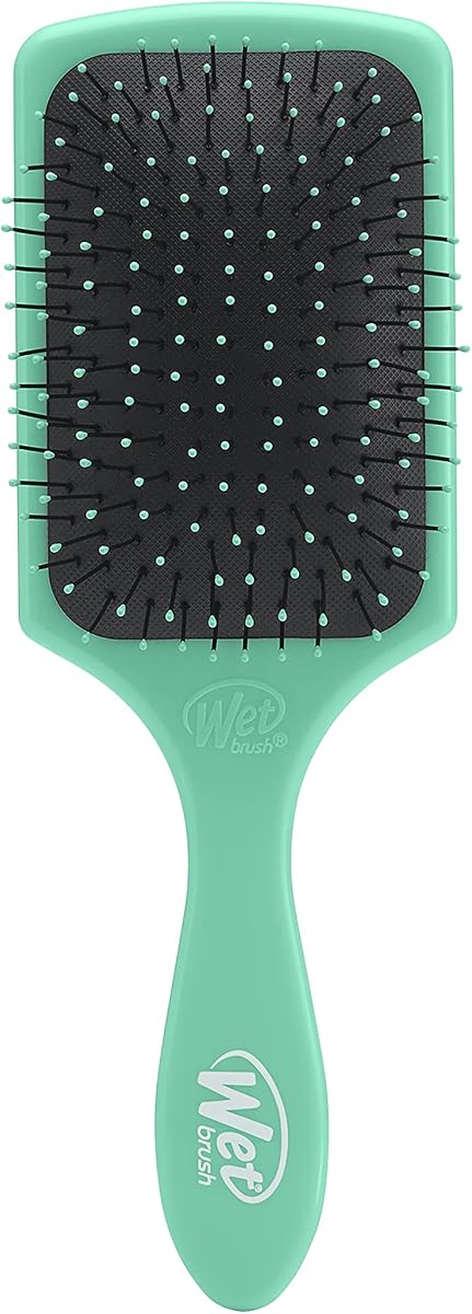 Cepillo húmedo para desenredar el cabello, exclusivo de Amazon Aqua, cerdas IntelliFlex ultrasuaves con diseño AquaVent, ideal para tratamiento y aplicación de mascarillas, mujeres, hombres, cabello húmedo, seco y dañado