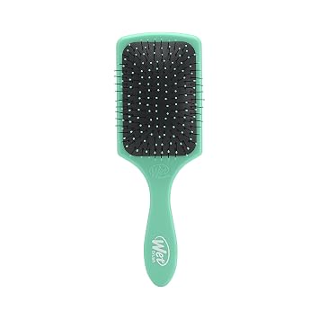 Wet Brush Paddle Detangler Hair Brush, Aqua, Ultra-Soft IntelliFlex Bristles with AquaVent Design, Great For Treatment & Mask Application, Women, Men, Wet, Dry and Damaged Hair