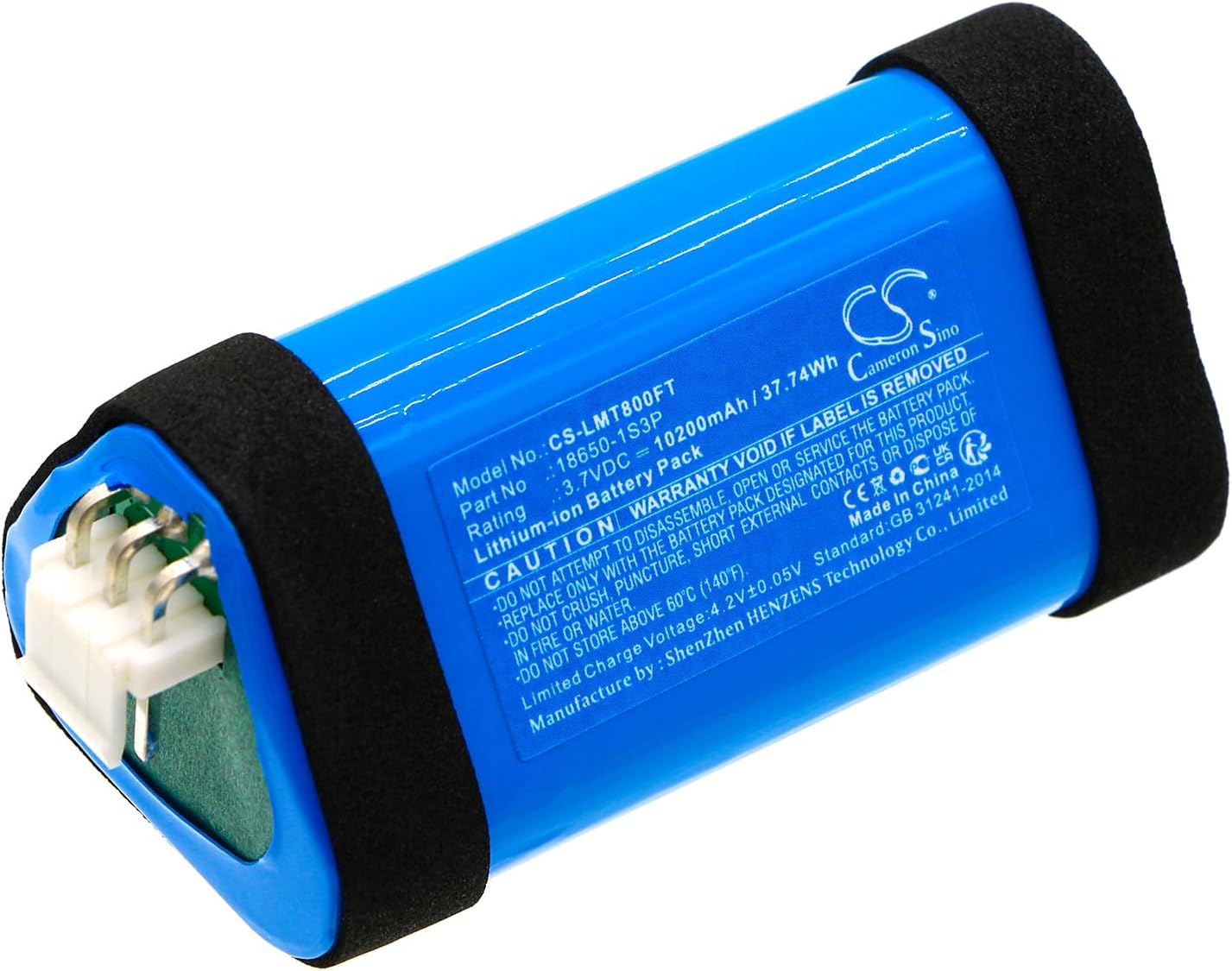 CS Cameron Sino 10200mAh / 37.74Wh Replacement Battery for Ledlenser MT8, 18650-1S3P