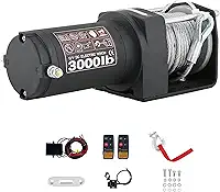 Guincho para reboque ATV/UTV Off Road com suporte de montagem remoto sem fio IP67
