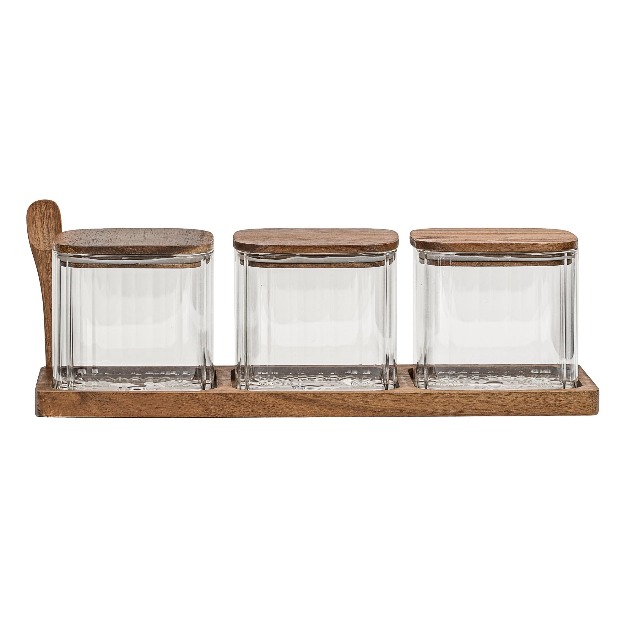 10 Strawberry Street Square, w. Scoop / Large / Clear Container Sets