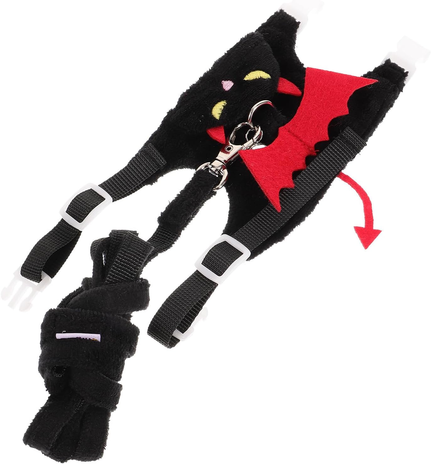 HEMOTON Adjustable Rabbit Leash Harness Set for Small Pets and Guinea Pigs, Practical Polyester and Non-Woven Fabric Vest Leash for Comfortable Walks