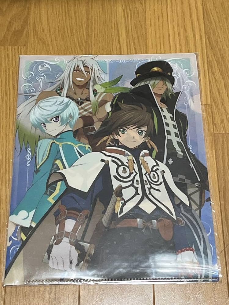テイルズオブゼスティリアクリアファイル テイルズオブゼスティリアクリアファイル