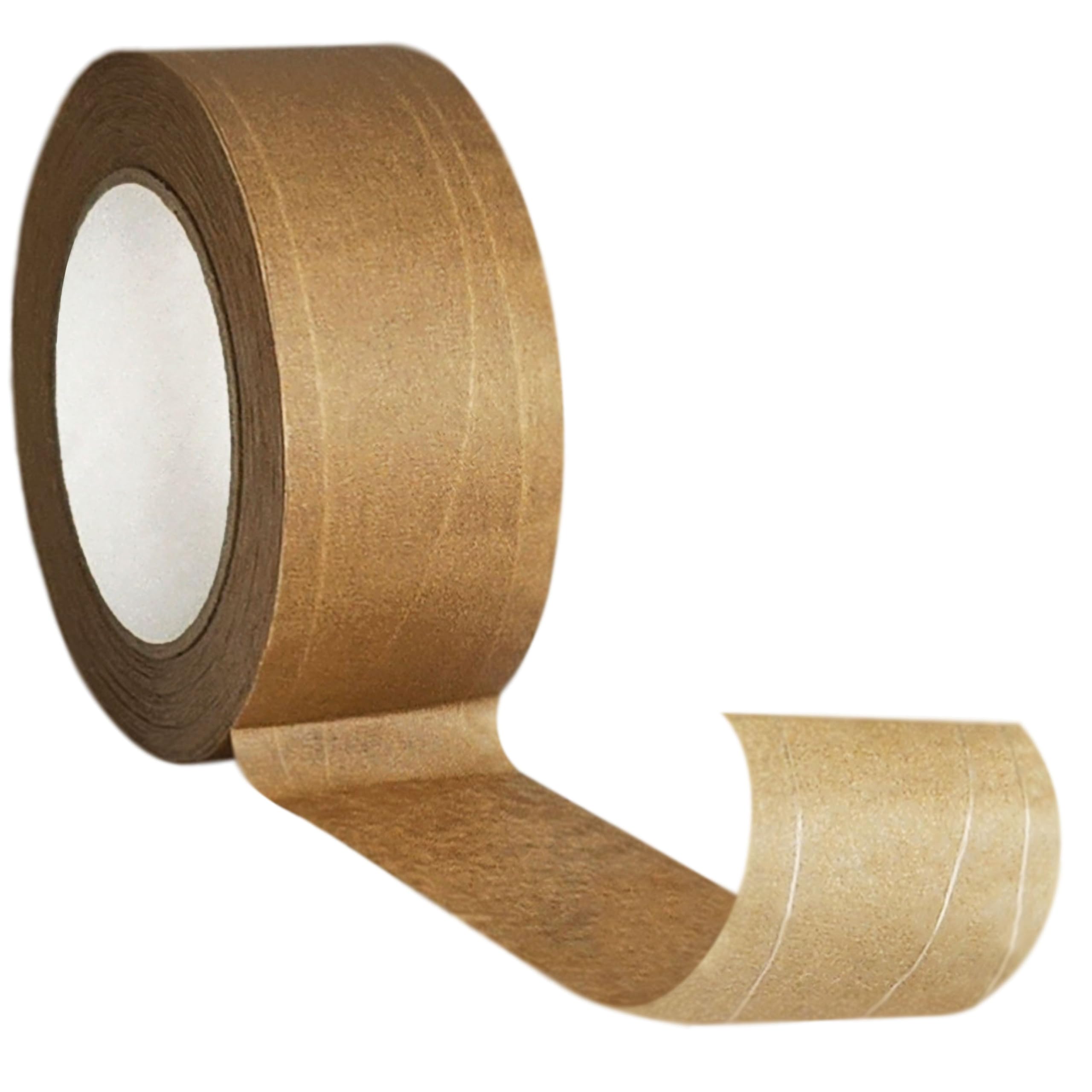 KLEBESHOP24 Packband Papier fadenverstärkt 50 mm x 50 m, 36 Rollen | extra stark, 3-Zoll-Kern, braun