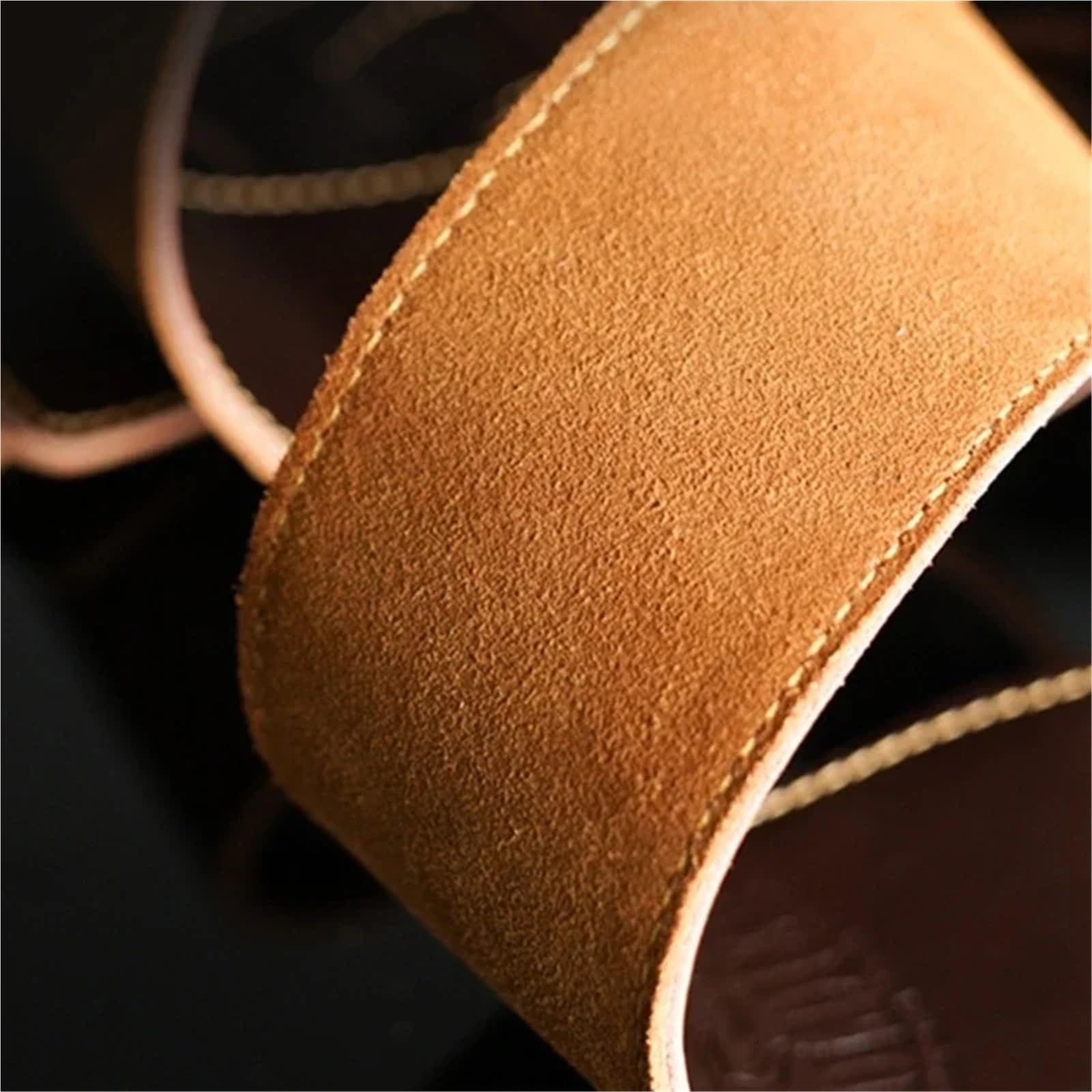 Correa de guitarra cuero suave ajustable y gruesa, universal, repuesto for el hombro, accesorios for Para Guitarras Bajas
