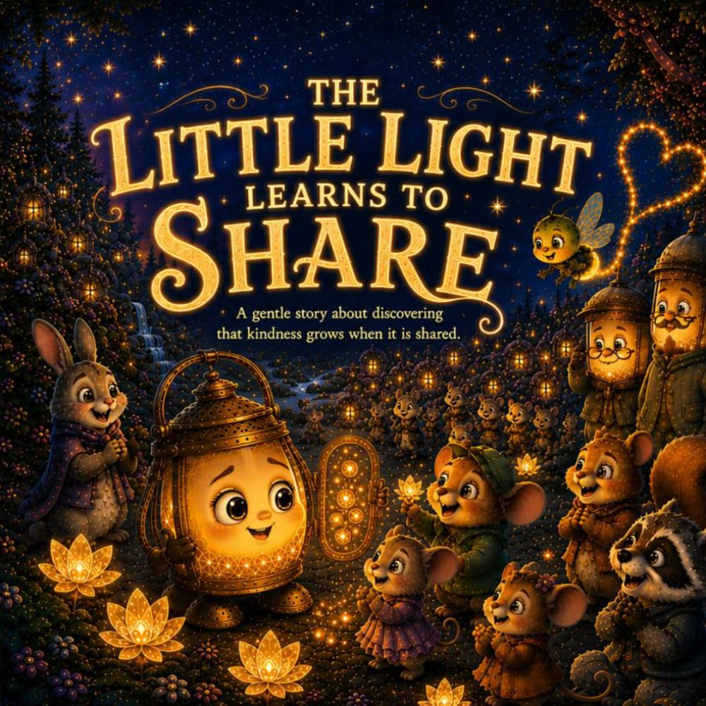 The Little Light Learns to Share: Picture Book About Kindness, Friendship, and Generosity