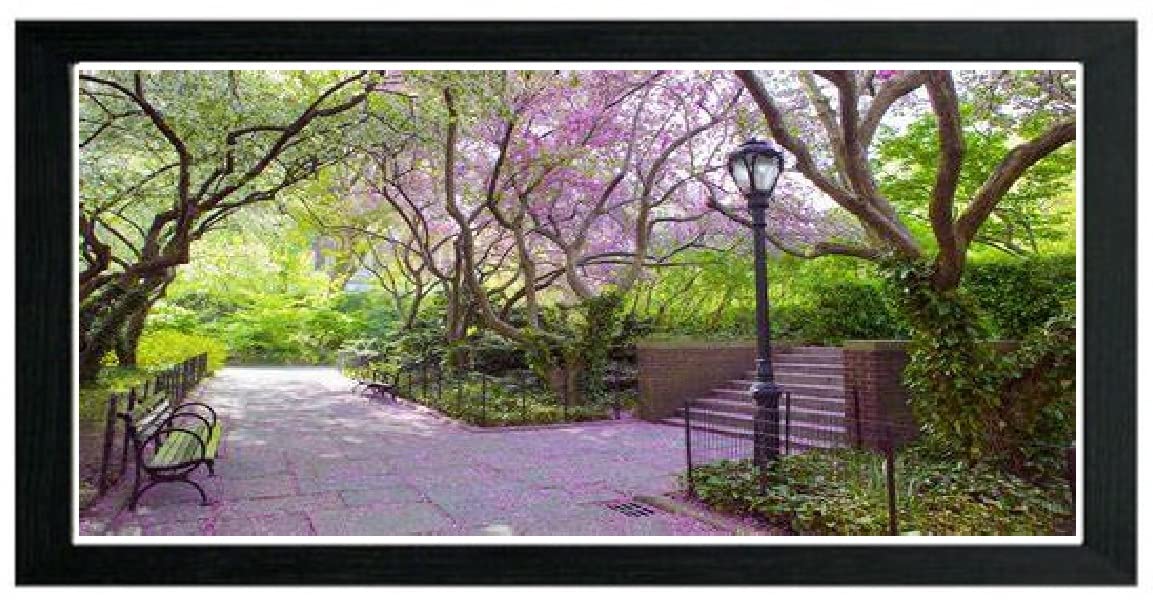 Real Wood Black Picture Frame Wall Art Gallery Frame Photo Frames Acrylic Glass Poster Small Large Frames 45cm x 80cm
