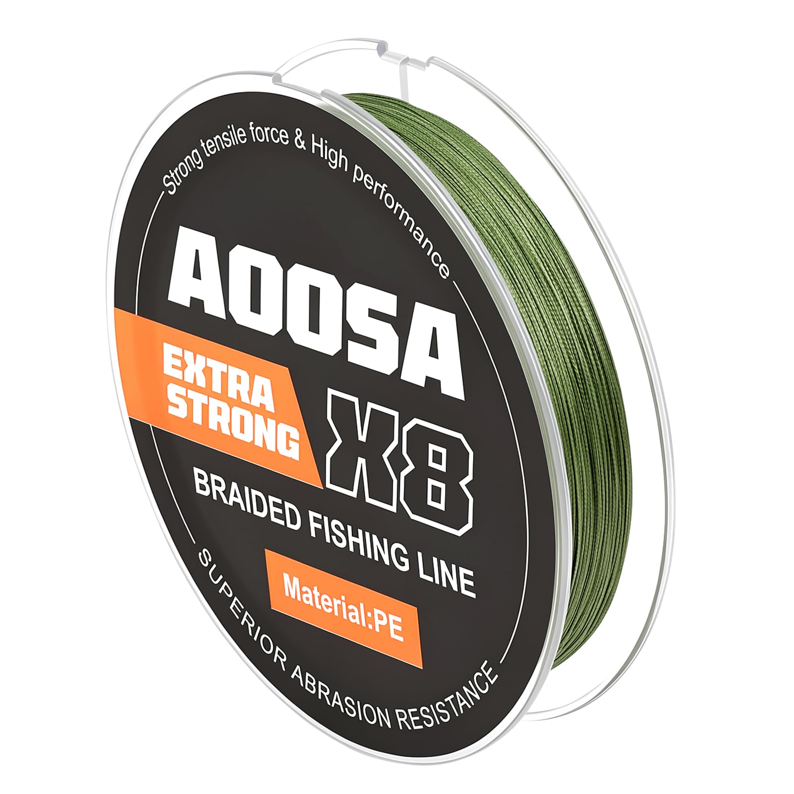 AOOSA 8 Strands Braided Fishing Line, 20LB / 9KG, 150M