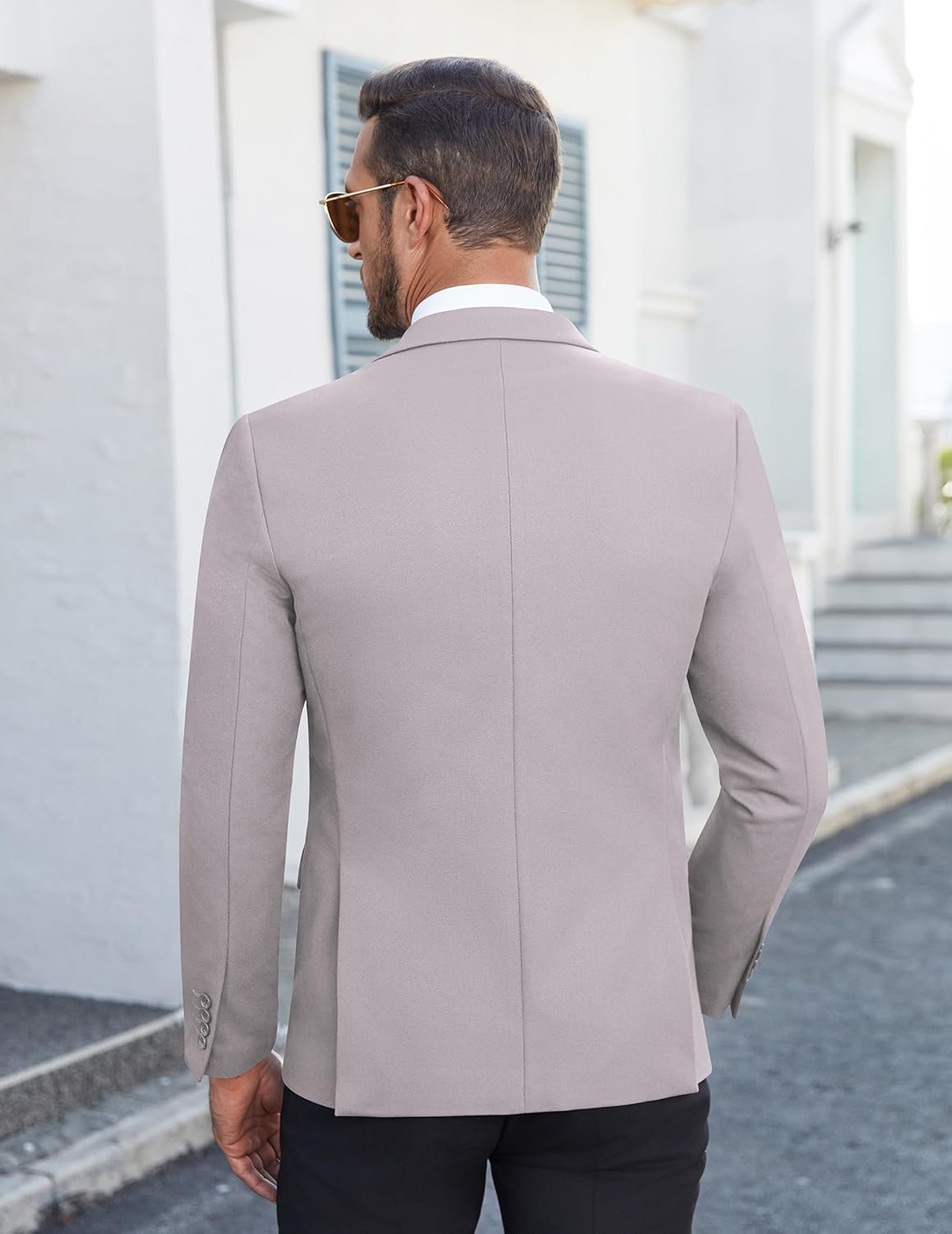 COOFANDY Men's Casual Blazer Slim Fit Lightweight Sport Coat Two Button Suit Jacket - Image 7