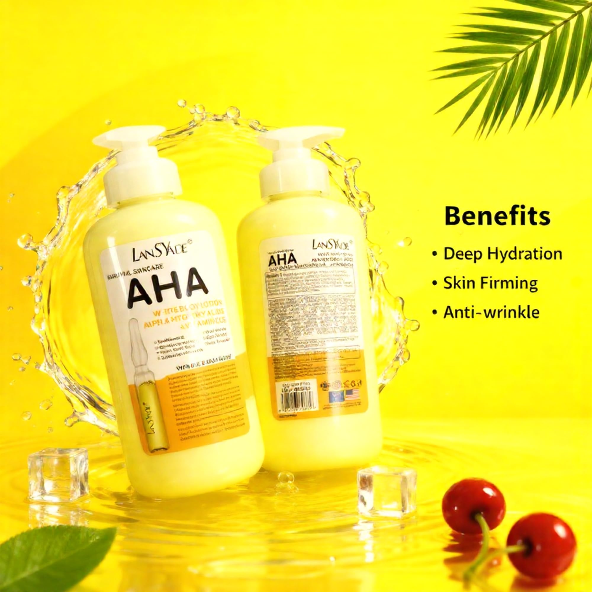 Amazon.com: DR MEINAIER Lansyade 2X 500ml Alpha Hydroxy Body