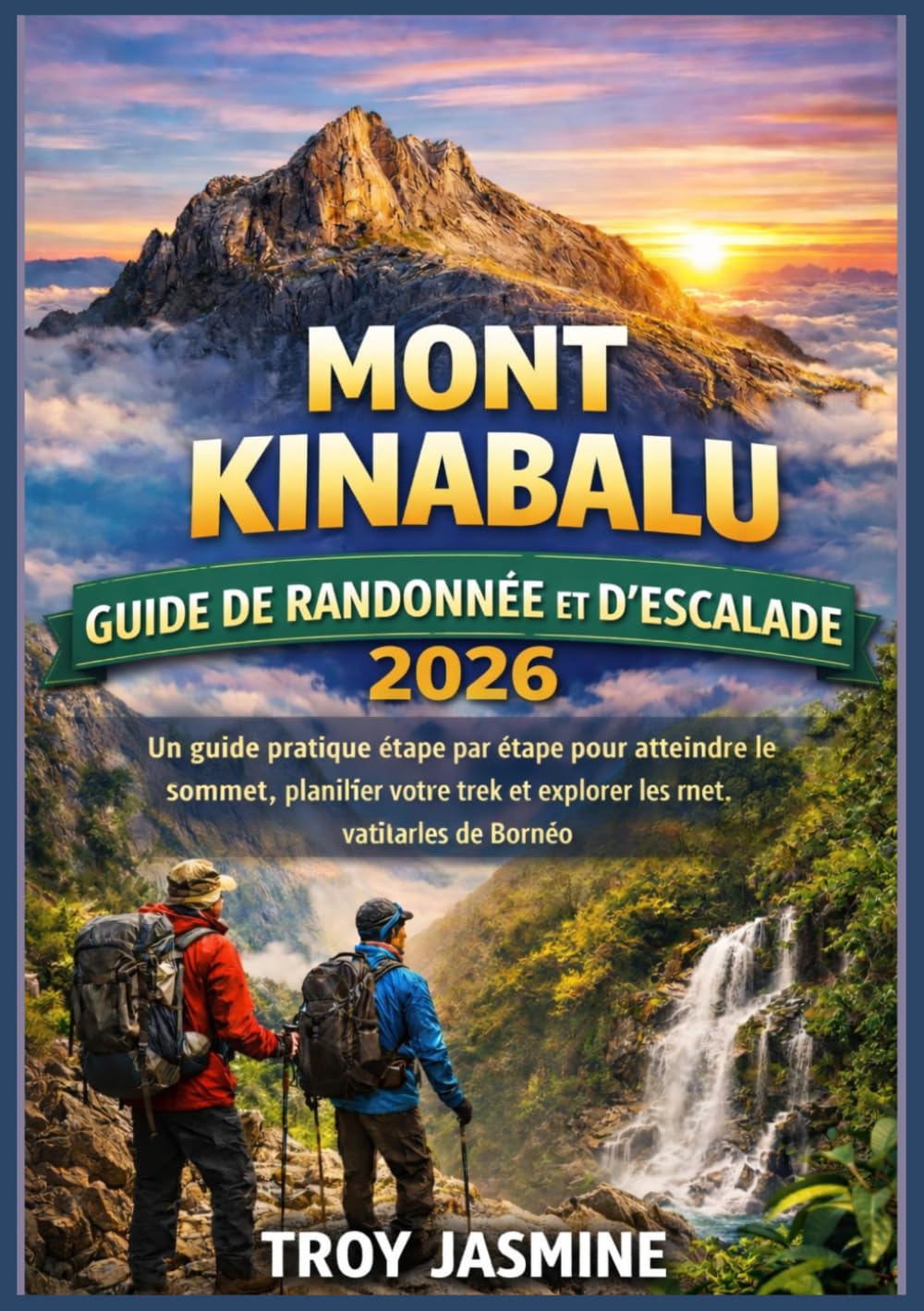 MONT KINABALU GUIDE DE RANDONNÉE ET D'ESCALADE 2026: Un guide pratique étape par étape pour atteindre le sommet, planifier votre trek et explorer les ... de randonnée du parc national Troy Jasmine)