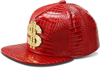 NYU14 The New Crocodile Baseball caps Alloy Dollar Flat-Brimmed hat Hip-hop hat
