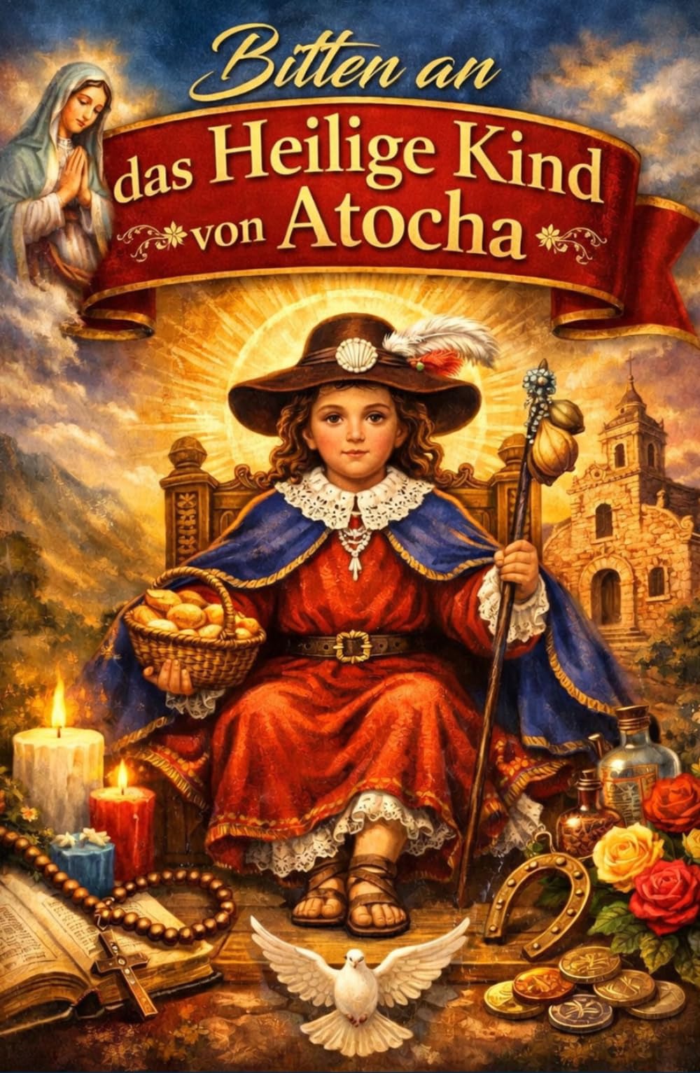 Bitten an das Heilige Kind von Atocha: Wundertätige und kraftvolle Gebete für Gesundheit, Arbeit, Liebe, Schutz und täglichen Wohlstand