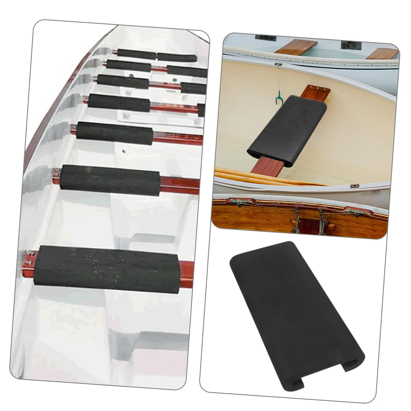 OSOLADY 2pcs Dragon Boat Seat Pad Kayak Seat Base Eva Material Flotation Cushion for Outdoor Training